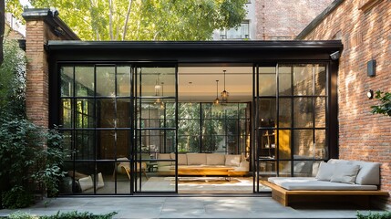  modern sunroom with beautiful architectural structure and amazing interior designs
