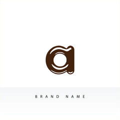 Modern Geometric Letter A Logo for Branding Identity