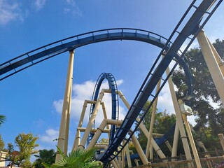 roller coaster track