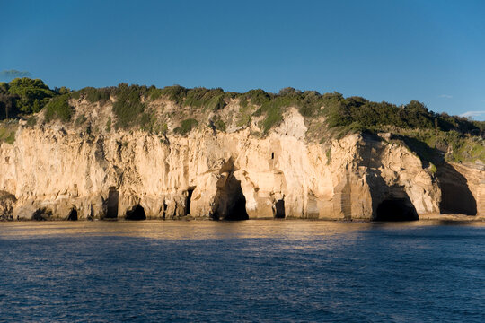 Trentaremi bay in the gulf of Naples, Italy