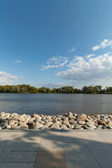 view of the sea from the pier