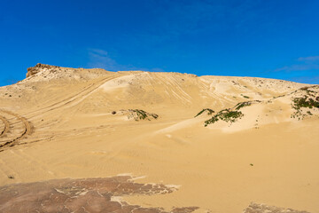 Dunes in Porto Santo island, Madeira, Portugal