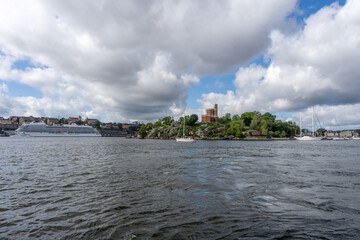 Waterfront view of Stockholm, Sweden