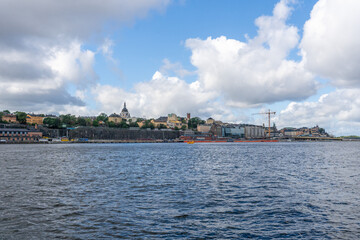 Waterfront view of Stockholm, Sweden