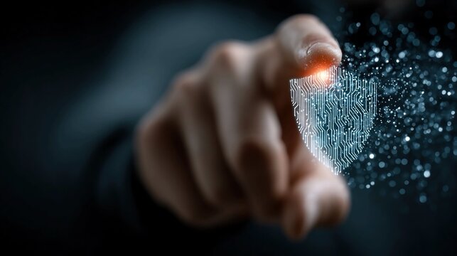 Cybersecurity breach visuals showing alerts, firewalls, data leaks, network security risk indicators, and IT warnings