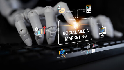 AI elevates social media marketing with smart engagement tracking, influencer metrics, and...