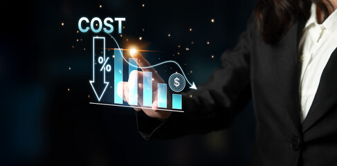 Cost reduction and cost saving through digital transformation, business cost optimization,...