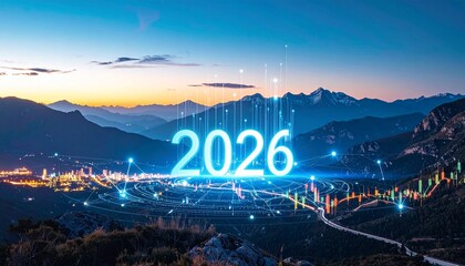 sunrise over the mountains