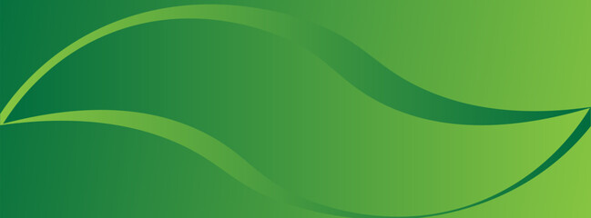 Abstract green wavy background. Vector EPS 10