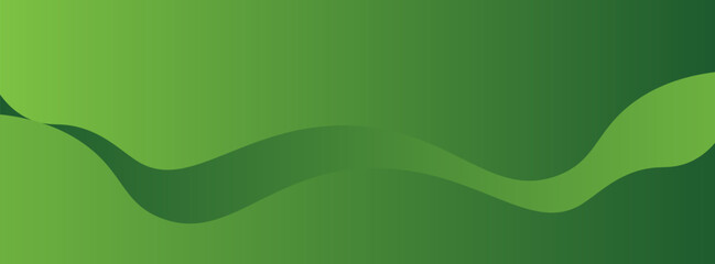 Abstract green wavy background. suit for banner, web, presentation, brochure