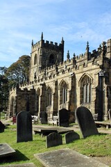 St Nicholas' Church, High Bradfield, Yorkshire.