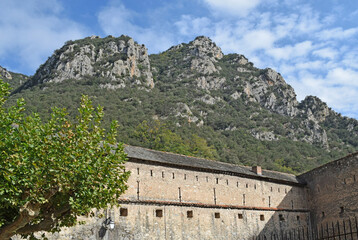 La citadelle de Villefranche de Conflent, Pyr&eacute;n&eacute;es orientales, Roussillon, Catalogne, Occitanie, France.