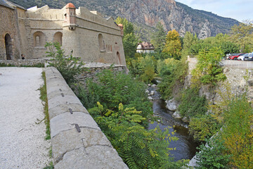 La citadelle de Villefranche de Conflent, Pyrénées orientales, Roussillon, Catalogne, Occitanie,...
