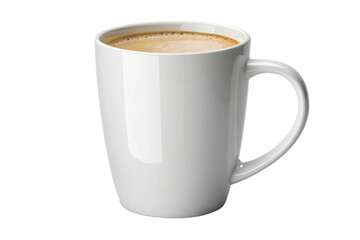 blue mug isolated on white