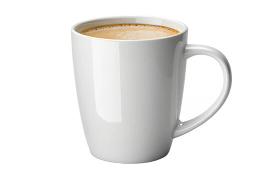 blue mug isolated on white - Powered by Adobe