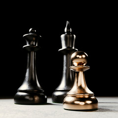 chess king and queen