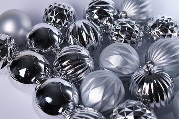 Christmas gift in a supermarket mini trolley