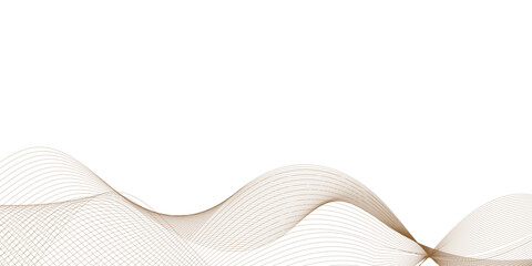 Abstract wave line business background. Thin line wavy abstract vector background. Curve wave seamless pattern. Wavy sound and curve line background.	