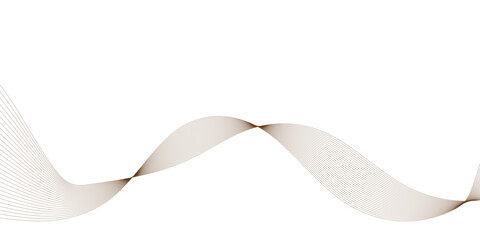 Abstract wave line business background. Thin line wavy abstract vector background. Curve wave seamless pattern. Wavy sound and curve line background.	
