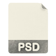 3d file psd format type icon halftone
