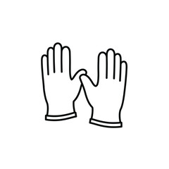 Obraz premium Pair of gloves, protective equipment, hand protection.