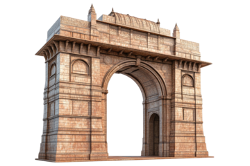 Stone archway with intricate details and textured surface