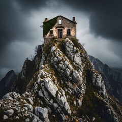 castle on the mountain