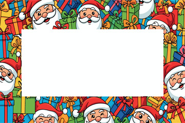 Blank white rectangular space for custom text or image.