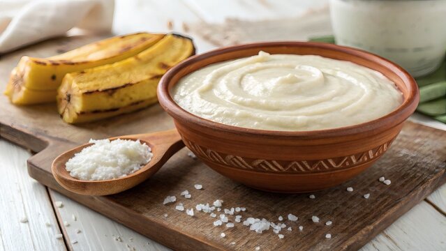 Suero Colombian Fermented Milk Dip Rustic Bowl