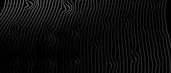 Black Subtle Striped Pattern  Modern Minimalist Design