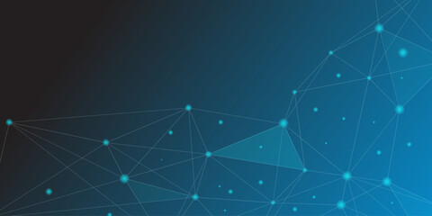 Futuristic Connectivity Grid  Modern Data Concept