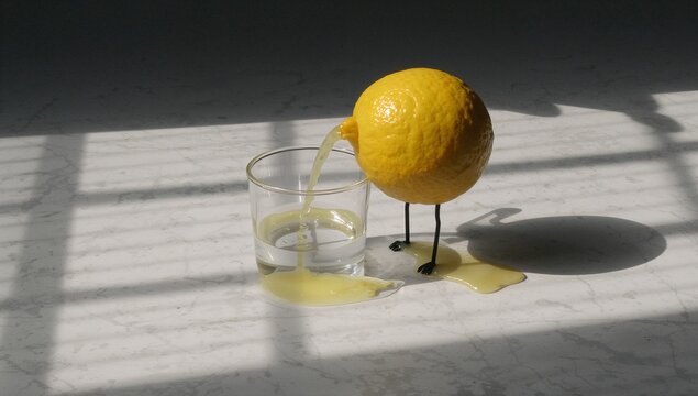 Glowing orange ringed planet in deep space