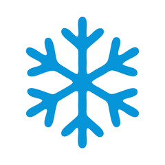 vector snowflakes on white background