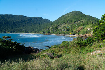 Obraz premium Costa y mar en Florianopolis, Brasil