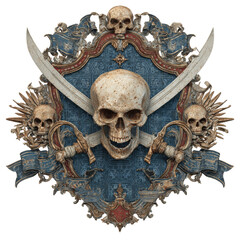 Pirate Emblem, Pirate Sign 3D