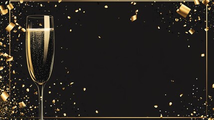 Elegant New Year's Eve Celebration Background