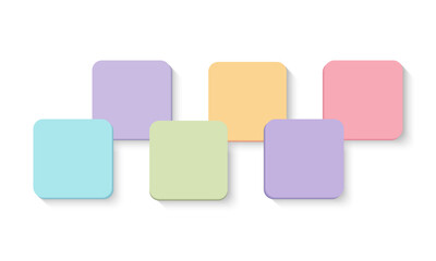 Modern colorful infographic design template with elements for business presentation.