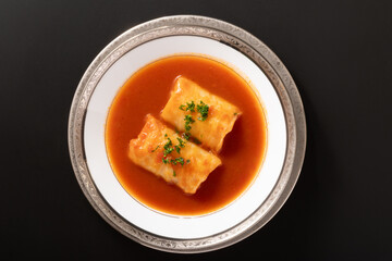 ロールキャベツ　トマトスープ煮込み