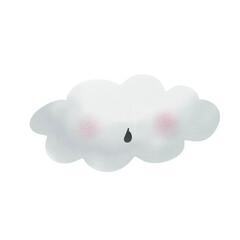 white fluffy cloud