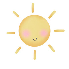 Cute sun