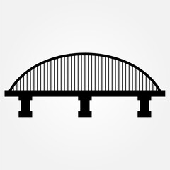bridge icon symbol illustration vector eps10 logo template design pattern seamless bright minimal design flat design realistic style simple design modern design