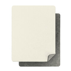 3d file data blank halftone style