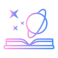symbol Line Gradient Icon