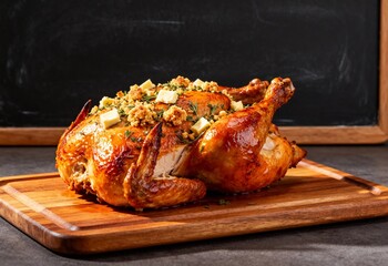美味しそうなローストチキン