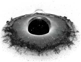 Astral eye; universe galaxy center; cosmos hole; cosmic rayed structure