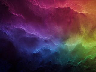 Vibrant Abstract Artistic Rainbow Gradient Background - Colorful and Ethereal Texture for Creative Digital Wallpaper Design