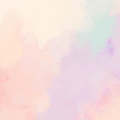 Obraz premium Pink Purple Orange Rainbow watercolor abstract background. Watercolor pink background. Abstract pink texture, Colorful watercolor design background texture. Generative AI