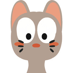 funny cartoon cat