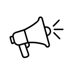 Megaphone, a symbol of announcement and communication