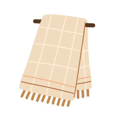 Kitchen Towel in Flat Cute Style for Cozy Home Decor